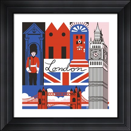 Framed London Print Print