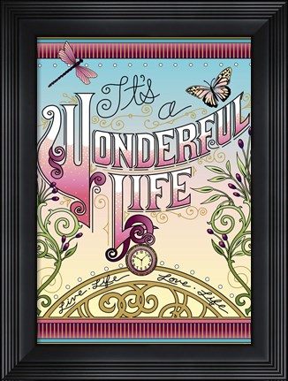 Framed It&#39;s A Wonderful Life Print