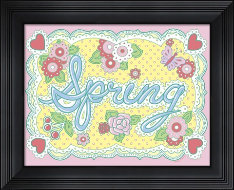 Framed Spring Print