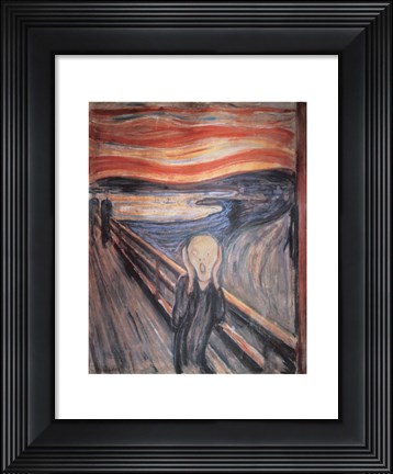 Framed Scream Print
