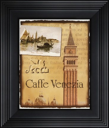 Framed Caffe Venezia Print
