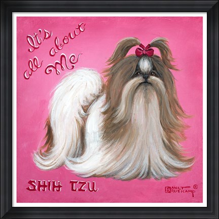 Framed It&#39;s All About Me Print