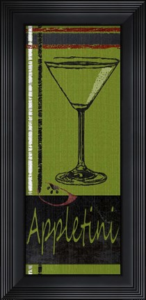 Framed Appletini Print