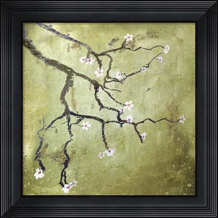 Framed Cherry Tree II Print