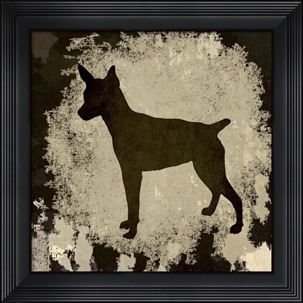 Framed Chihuahua Print