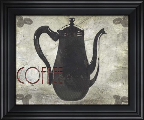 Framed Coffee Print