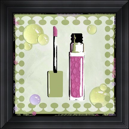Framed Lip Gloss Print