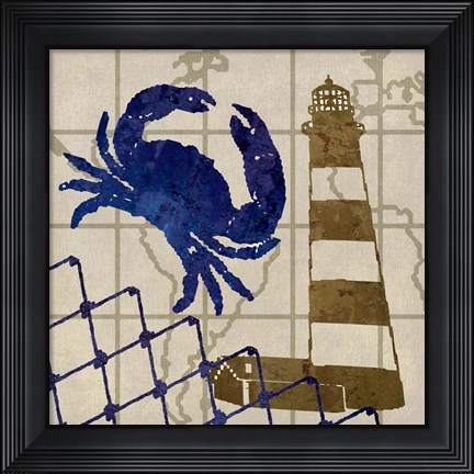 Framed Lighthouse Print