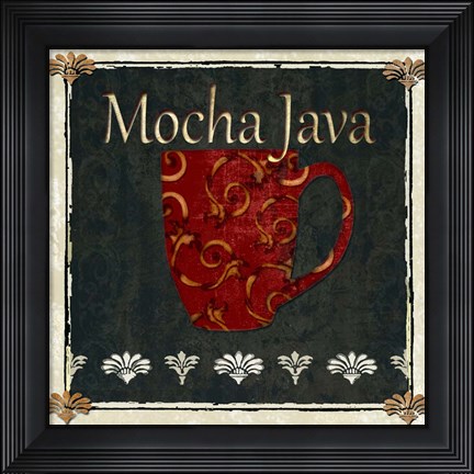 Framed Mocha Java Print