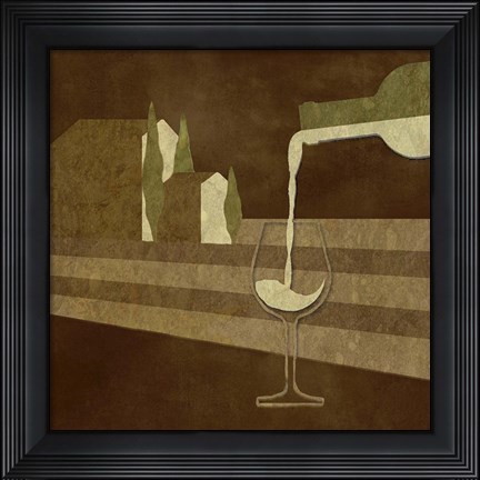 Framed Wine Country Print