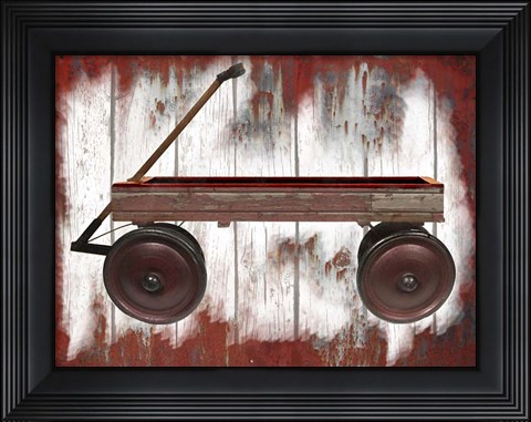 Framed Wagon Print