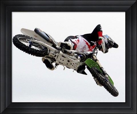 Framed Motocross I Print