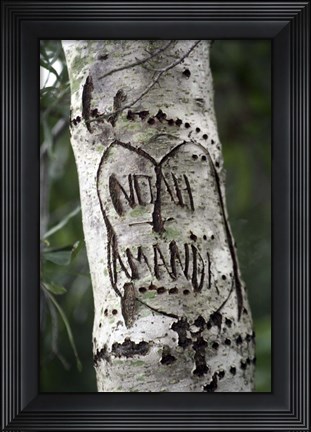 Framed Old Fashioned Love Print