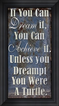 Framed Dreams Print