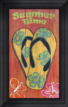 Framed Summer Time Print