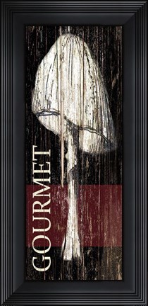 Framed Gourmet Mushrooms Print