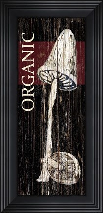 Framed Organic Mushroom Print