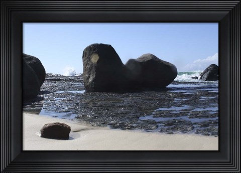 Framed Aussie Rocks 1 Print