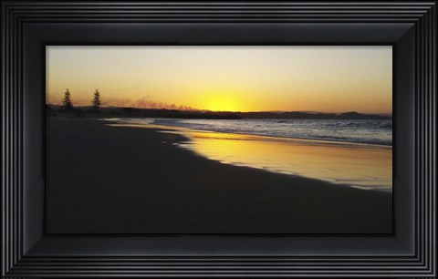Framed Australian Sunset 2 Print