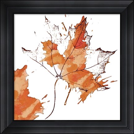 Framed Leaf 1 Print