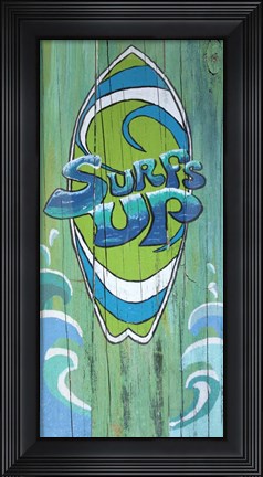 Framed Surfs Up Print
