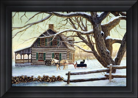 Framed Early Morning Solitude Print
