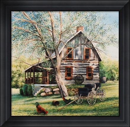 Framed Signs of Spring - Circle Print