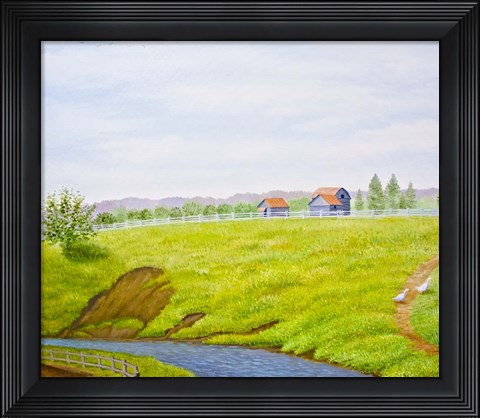 Framed Treasured Memories section 3 Print