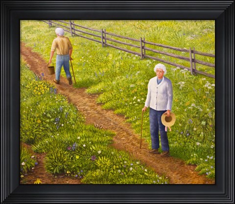 Framed Treasured Memories section 4 Print