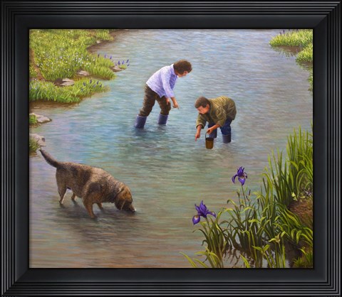 Framed Treasured Memories section 5 Print