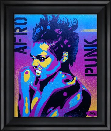 Framed Afro Punk 2 Print