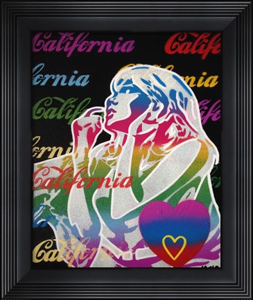 Framed California Love 1 Print