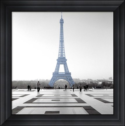 Framed Eiffel Serenity Print