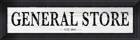 Framed General Store Print