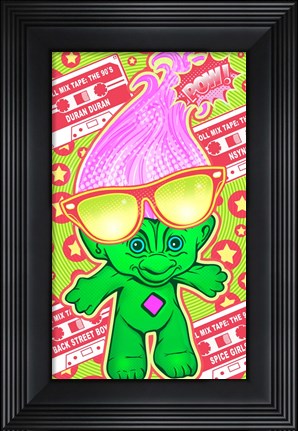 Framed Troll Print