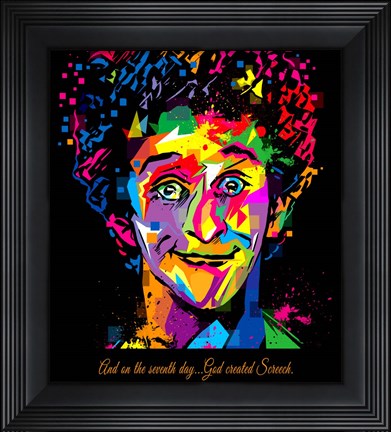 Framed Screech Print