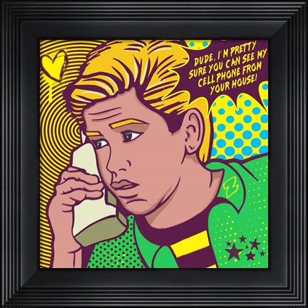 Framed Zach 2 Print