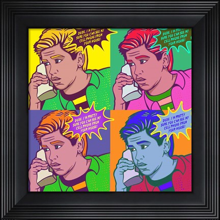 Framed Zach 4 Print