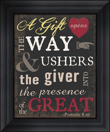 Framed Gift 2 Print