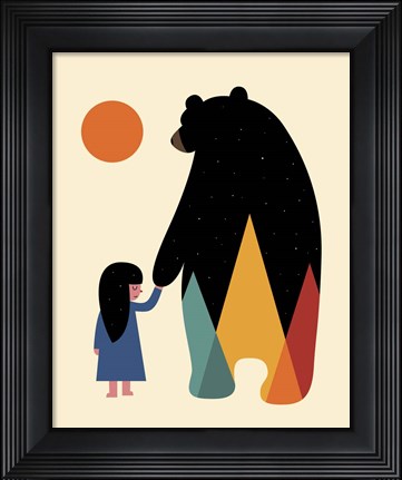 Framed Go Home Print