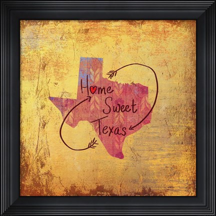 Framed Sweet Texas Print