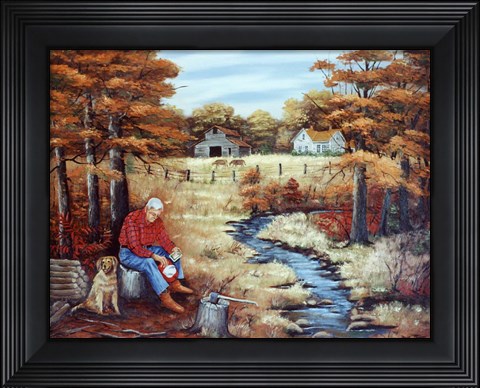 Framed Autumn Blessings Print