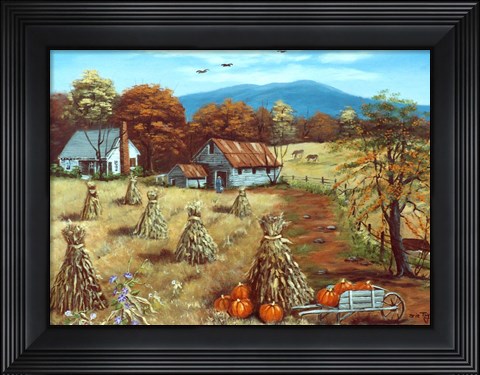 Framed Autumn Print