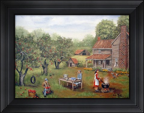 Framed Mom&#39;s Applebutter Print