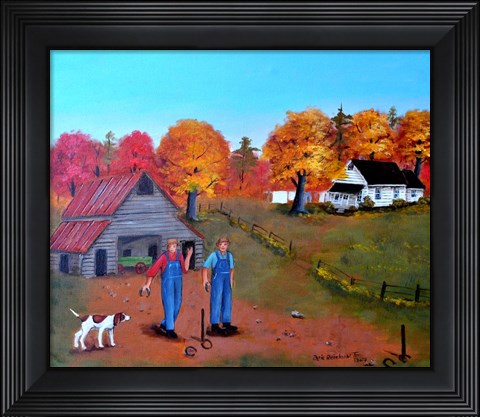 Framed Dead Ringer Print