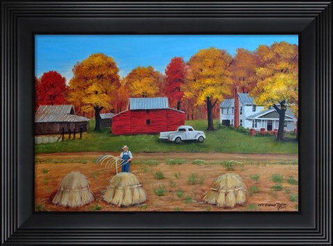 Framed Gaither&#39;s Harvest Print