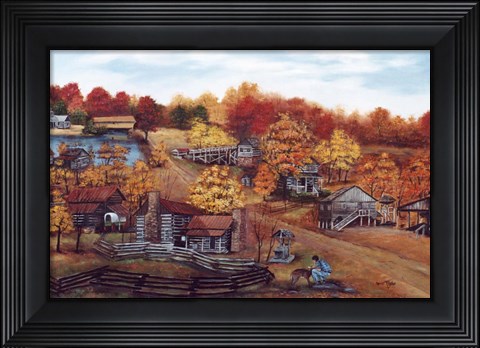 Framed Hart Square Print