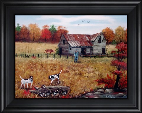 Framed Pointers Print