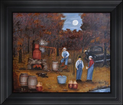 Framed Moonshiners 10 Print