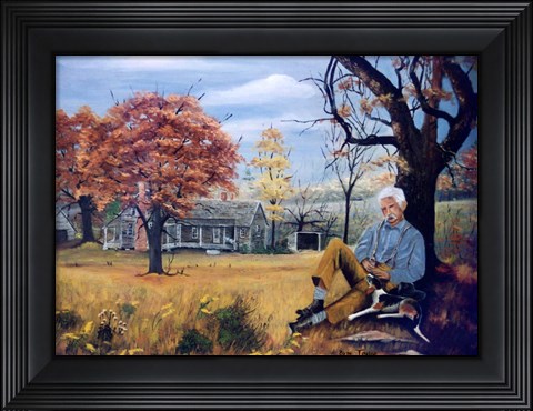 Framed Grandpa Print